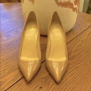 Christian Louboutin Pigalle 85 Patent Calf Heel